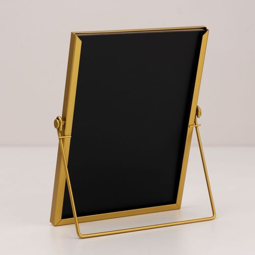 Porta-Retrato Metal Dourado