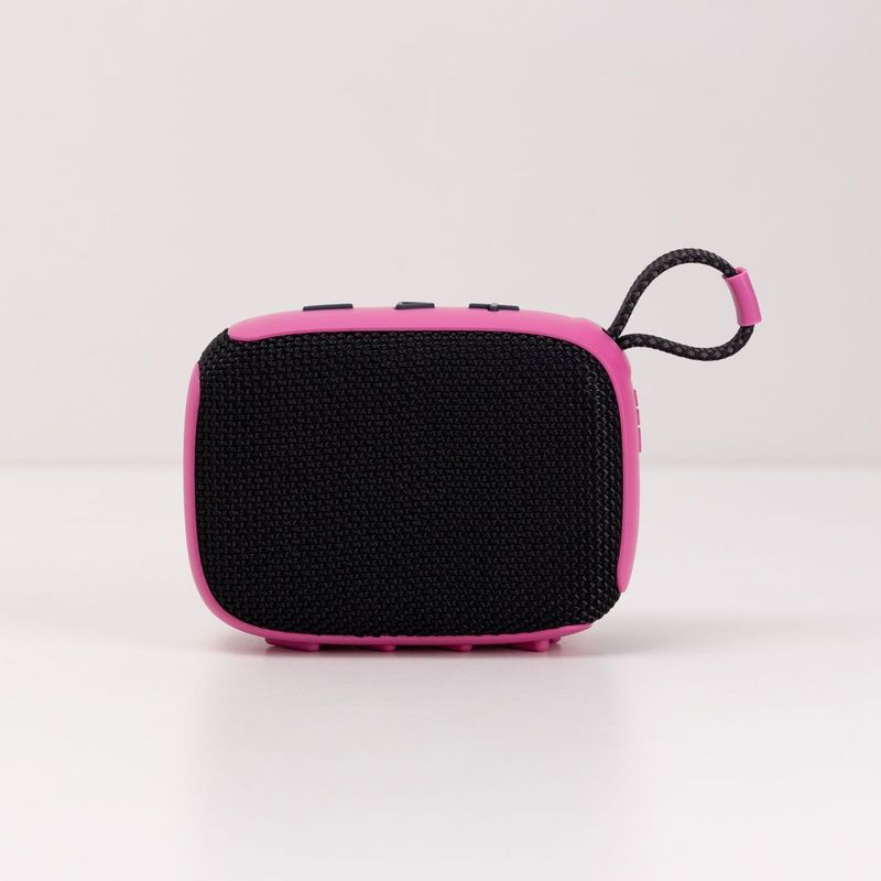 Caixa-de-Som-Portatil-Com-Alca-Rosa