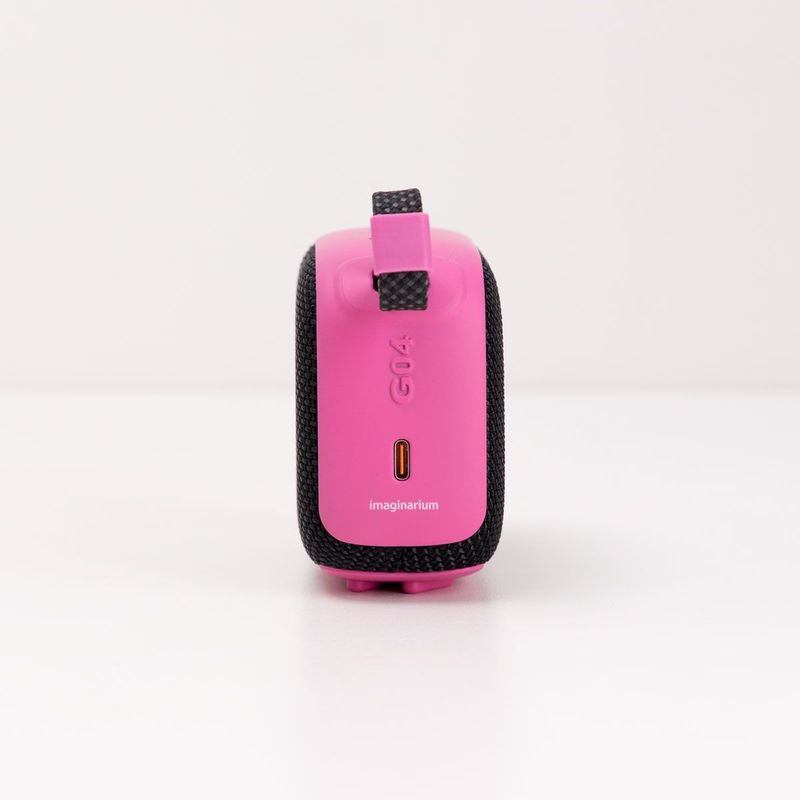 Caixa-de-Som-Portatil-Com-Alca-Rosa
