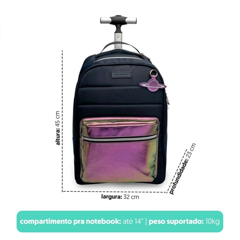 Mochila-de-Rodinhas-Galaxia-Marinho