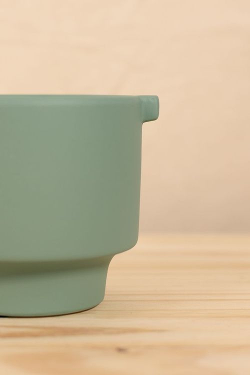 Vaso fosco verde p