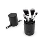 Kit-de-Pinceis-Basico-Preto-e-Prata