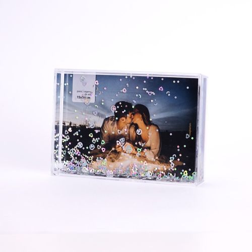 Porta-Retrato Glitter Nosso Momento
