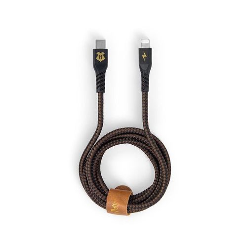 Cabo mfi x usb-c - casas hogwarts