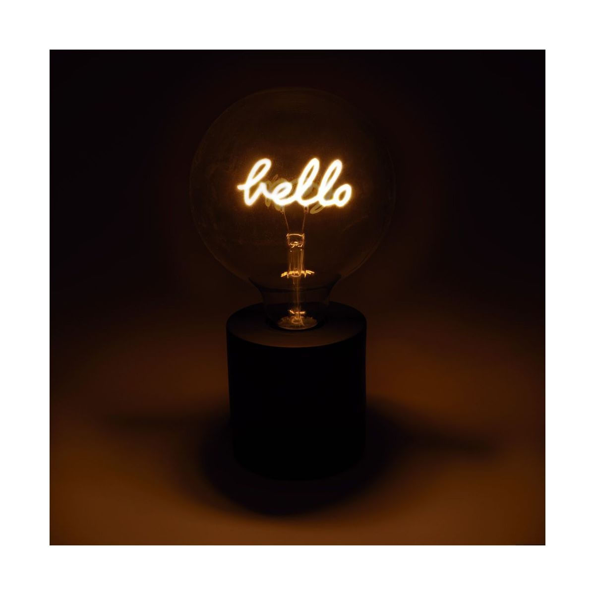 Encontraproduto.com.br - Luminaria Lampada de Filamento Hello