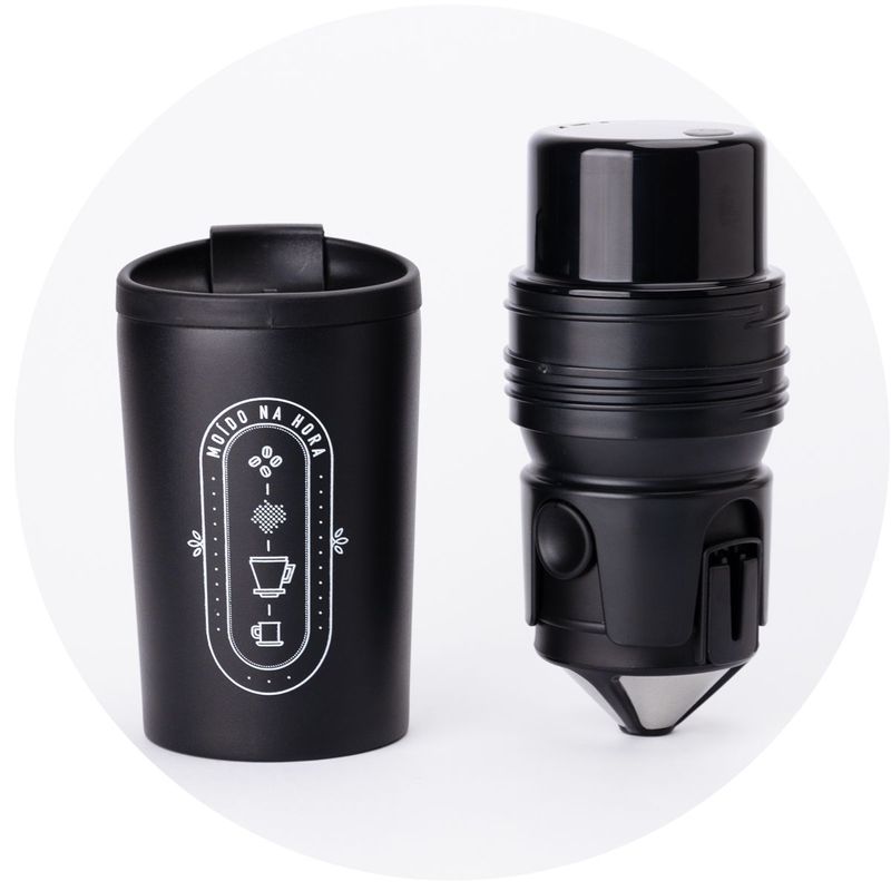 Copo Moedor de Cafe Eletrico Moido Na Hora