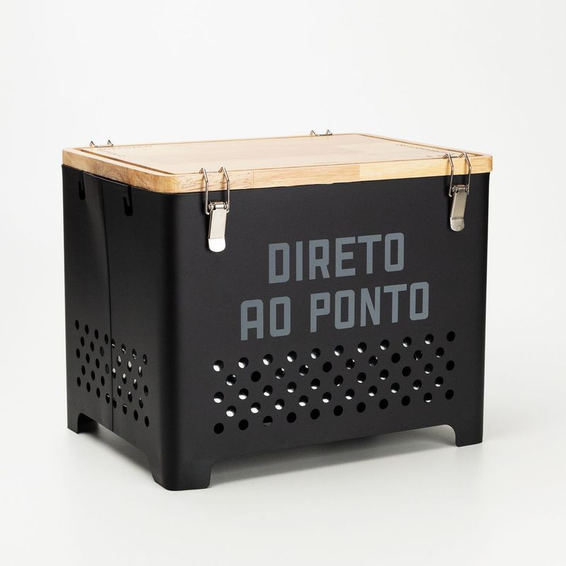 Churrasqueira Portátil Direto Ao Ponto