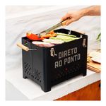 Churrasqueira Portátil Direto Ao Ponto