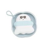 Esponja maquiagem fantasminha oculos