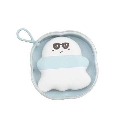 Esponja maquiagem fantasminha oculos
