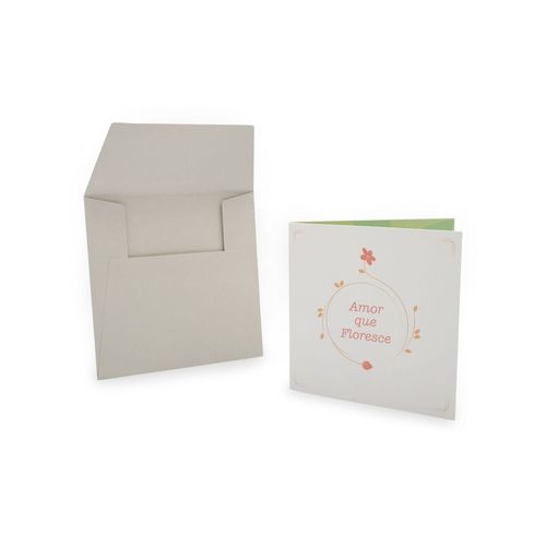 Cartão Mãe Amor Que Floresce