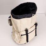 Mochila Laptop Canvas Clara e Preta