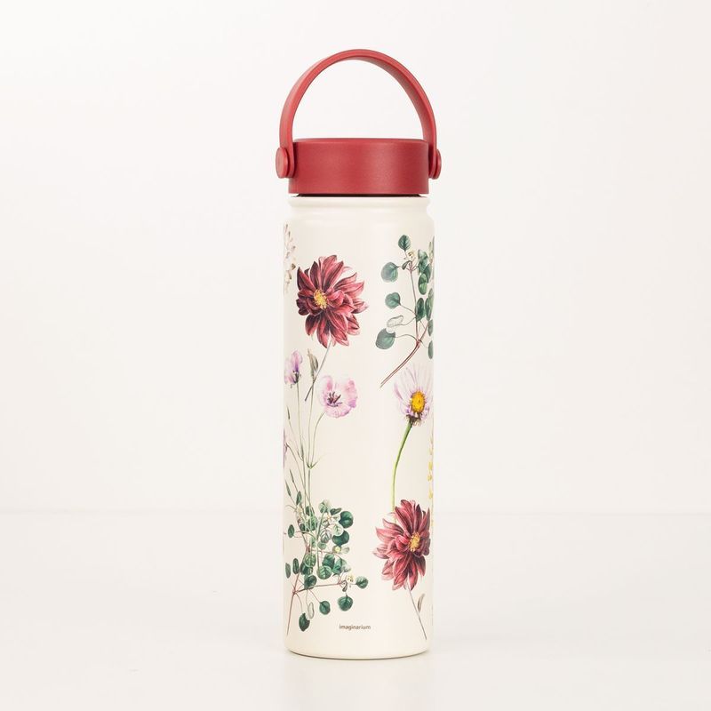 Garrafa Térmica Com Alça Botânica