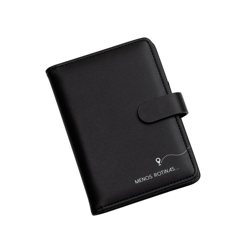 Porta Passaporte e Tags de Mala Mapa