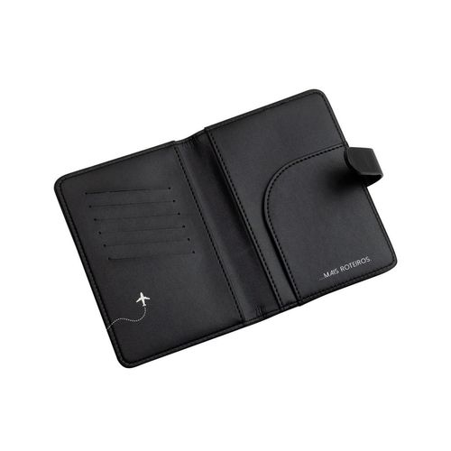 Porta Passaporte e Tags de Mala Mapa