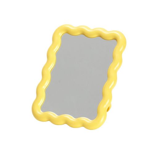 Espelho de Mesa Ondas Amarelo