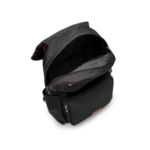 Mochila Laptop Todo Dia Preto e Caramelo