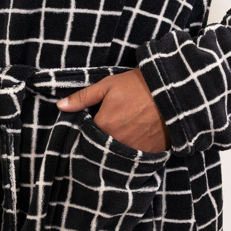 Roupão Quadriculado Não Acordei