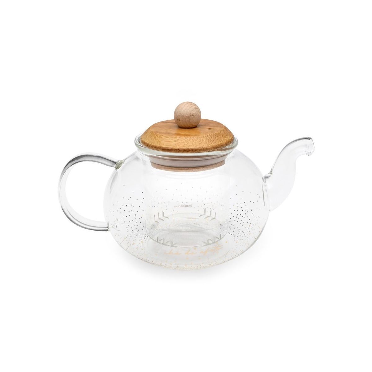 Encontraproduto.com.br - Kit Cha Com Bule e Copos Cha de Afeto