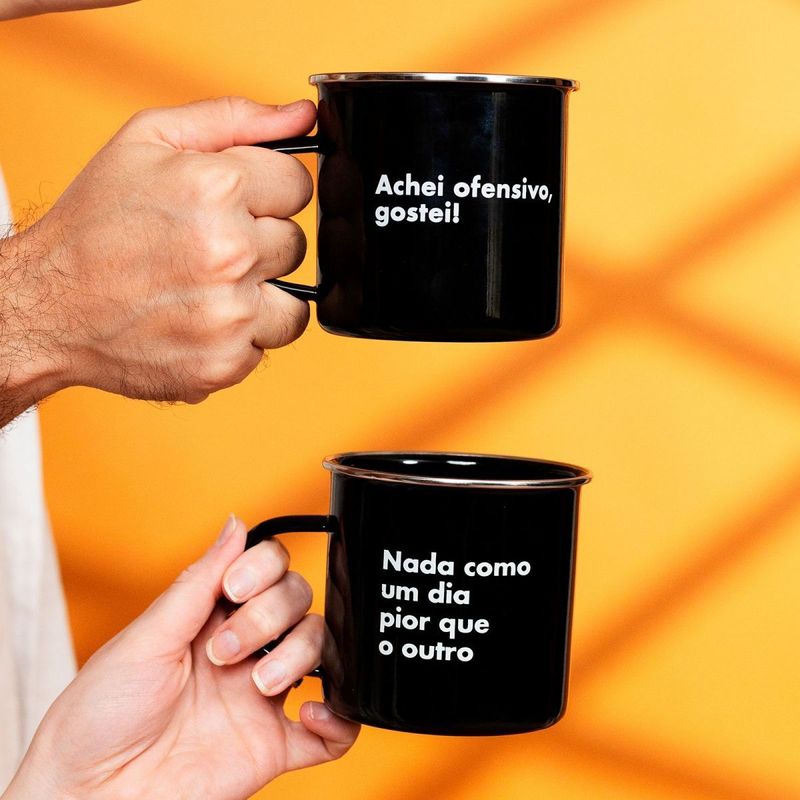 Caneca Amarguinhos Dia Pior Que O Outro