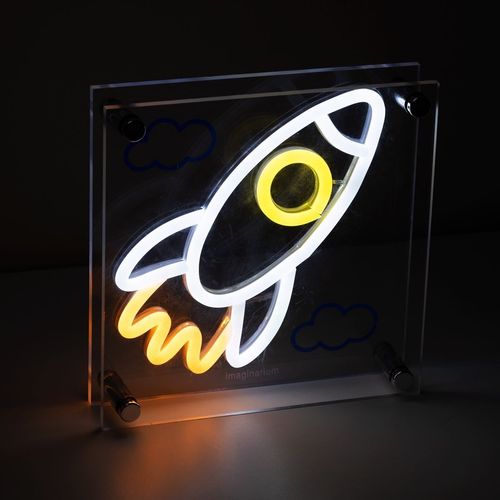 Luminária Acrílico Foguete