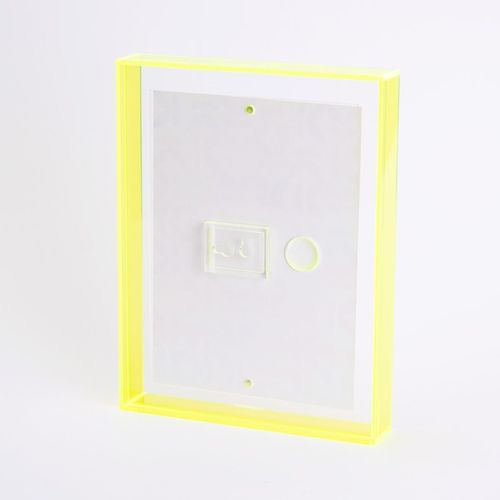 Porta-Retrato Acrílico Verde Neon G