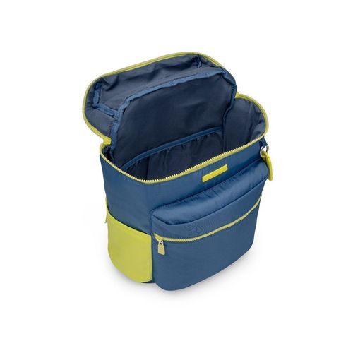 Mochila Daily Azul e Neon