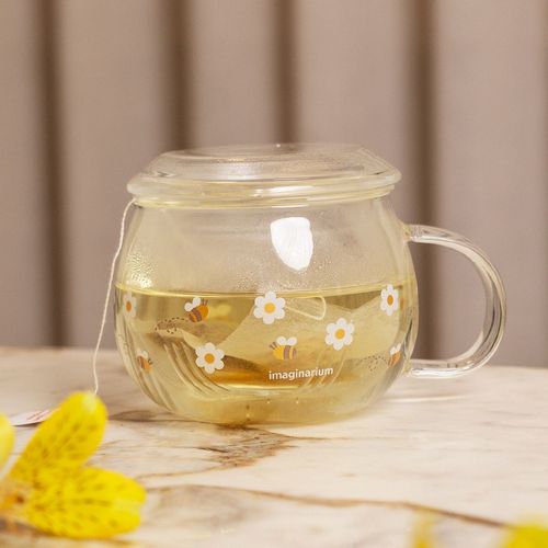 Caneca Com Infusor Abelhas