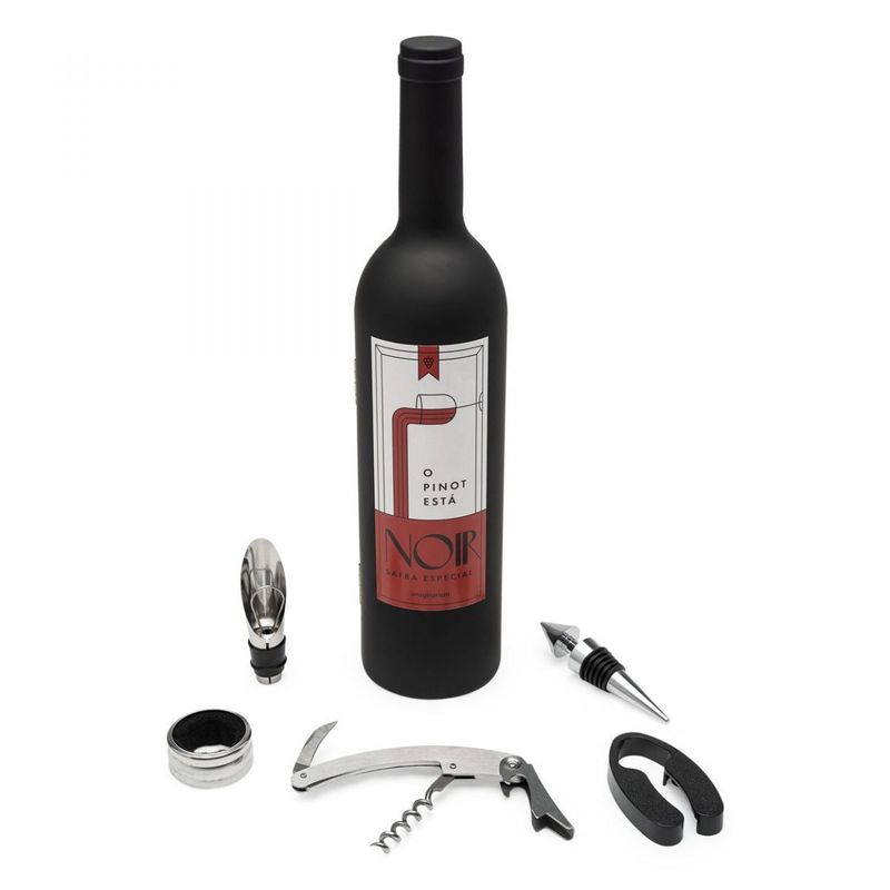 Kit Abridor de Garrafa o Pinot Esta Noir