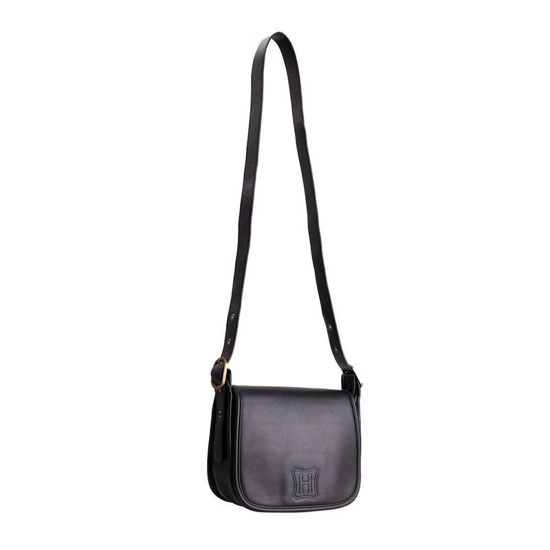 Bolsa Crossbody HP Hogwarts Preta