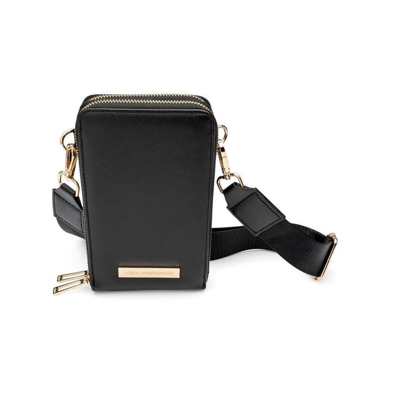 Bolsa Carteira Porta Celular Preta