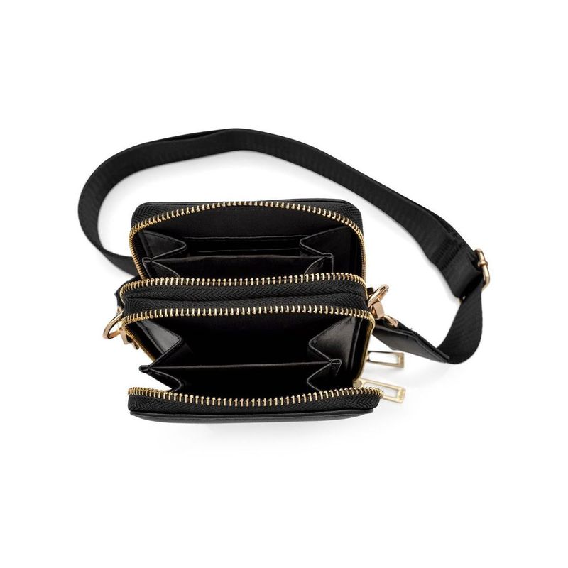 Bolsa Carteira Porta Celular Preta