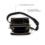 Bolsa Carteira Porta Celular Preta