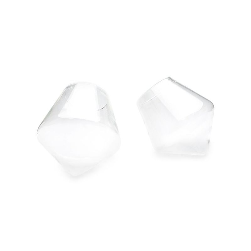 Dupla de Copos de Vidro Equilíbrio