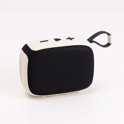 Caixa de Som Portátil Com Alça Off White