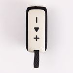 Caixa de Som Portátil Com Alça Off White