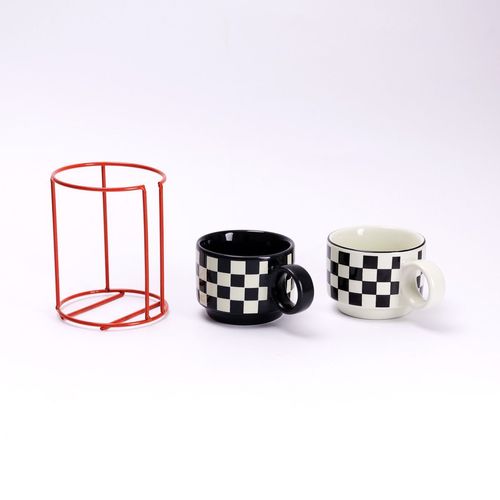 Dupla de Xicaras Empilhaveis Mais Um