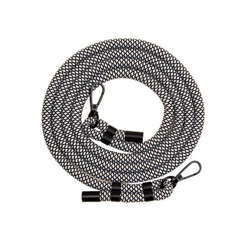 Cordinha Preta Quadriculado Branco Mandm