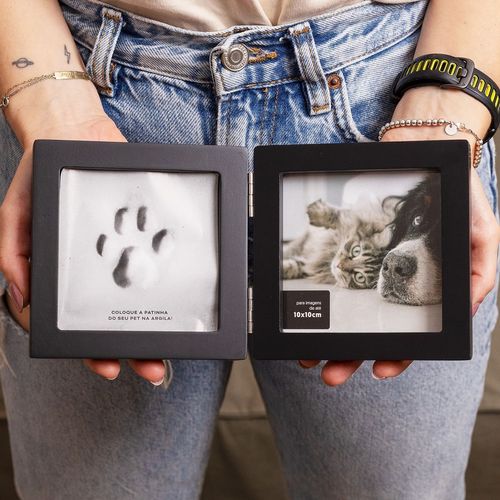 Porta-Retrato Registro Pet Família