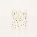 Caneca Com Tampa e Colher Botânica