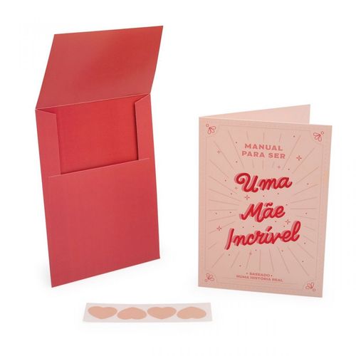 Cartão Manual da Mãe Incrível