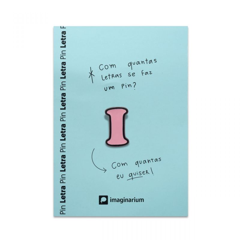 Pin Letra I