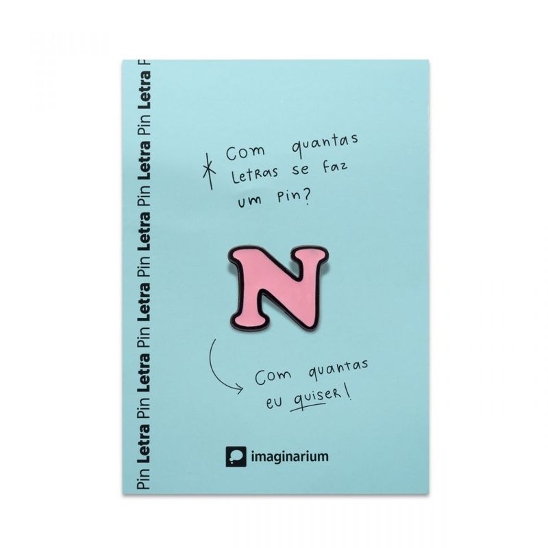 Pin Letra N