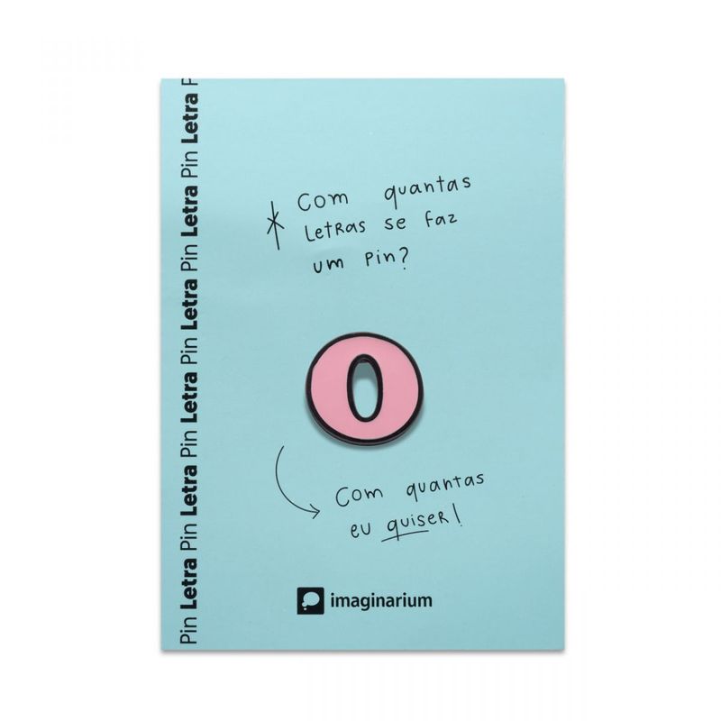 Pin Letra O
