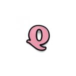 Pin Letra Q