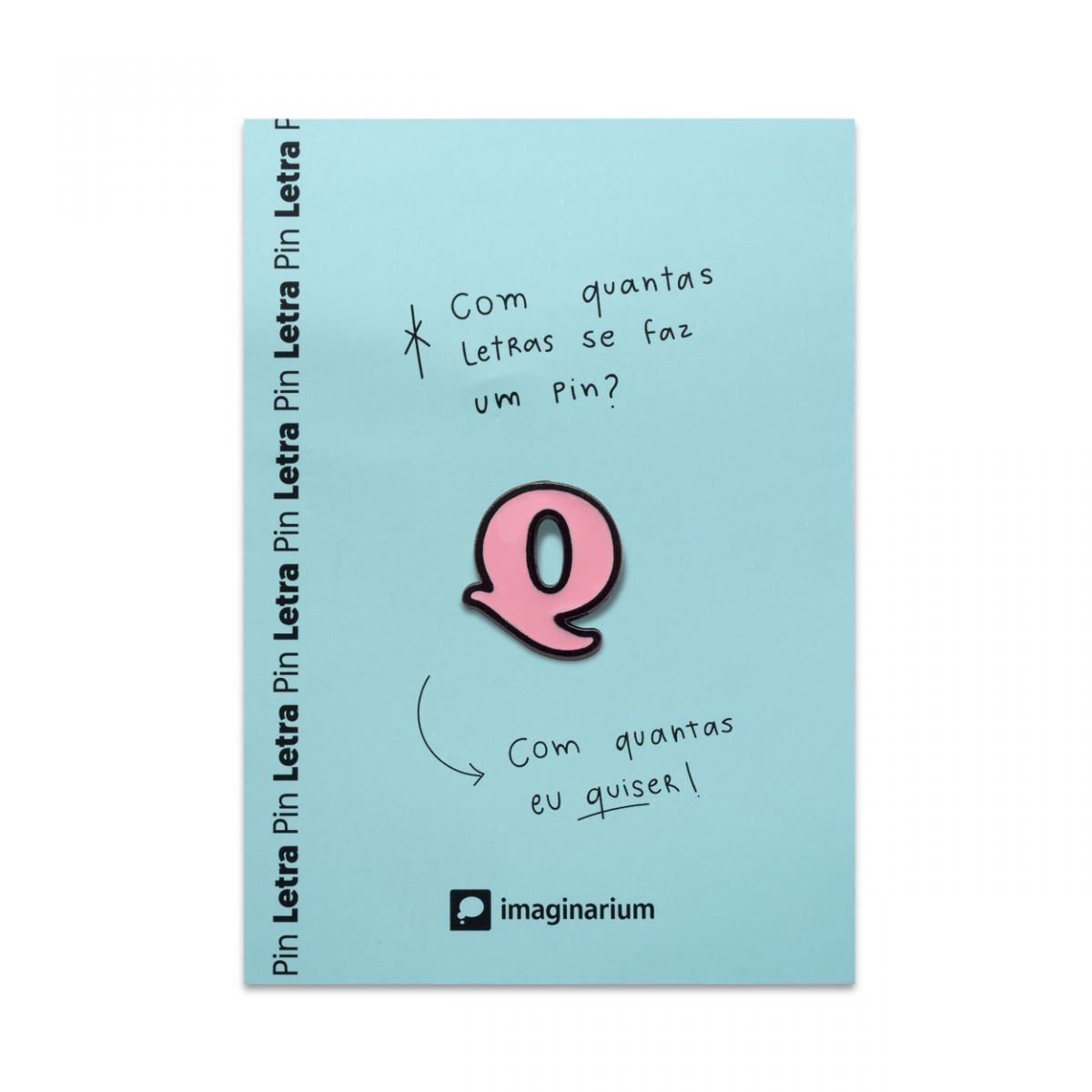 Encontraproduto.com.br - Pin Letra Q