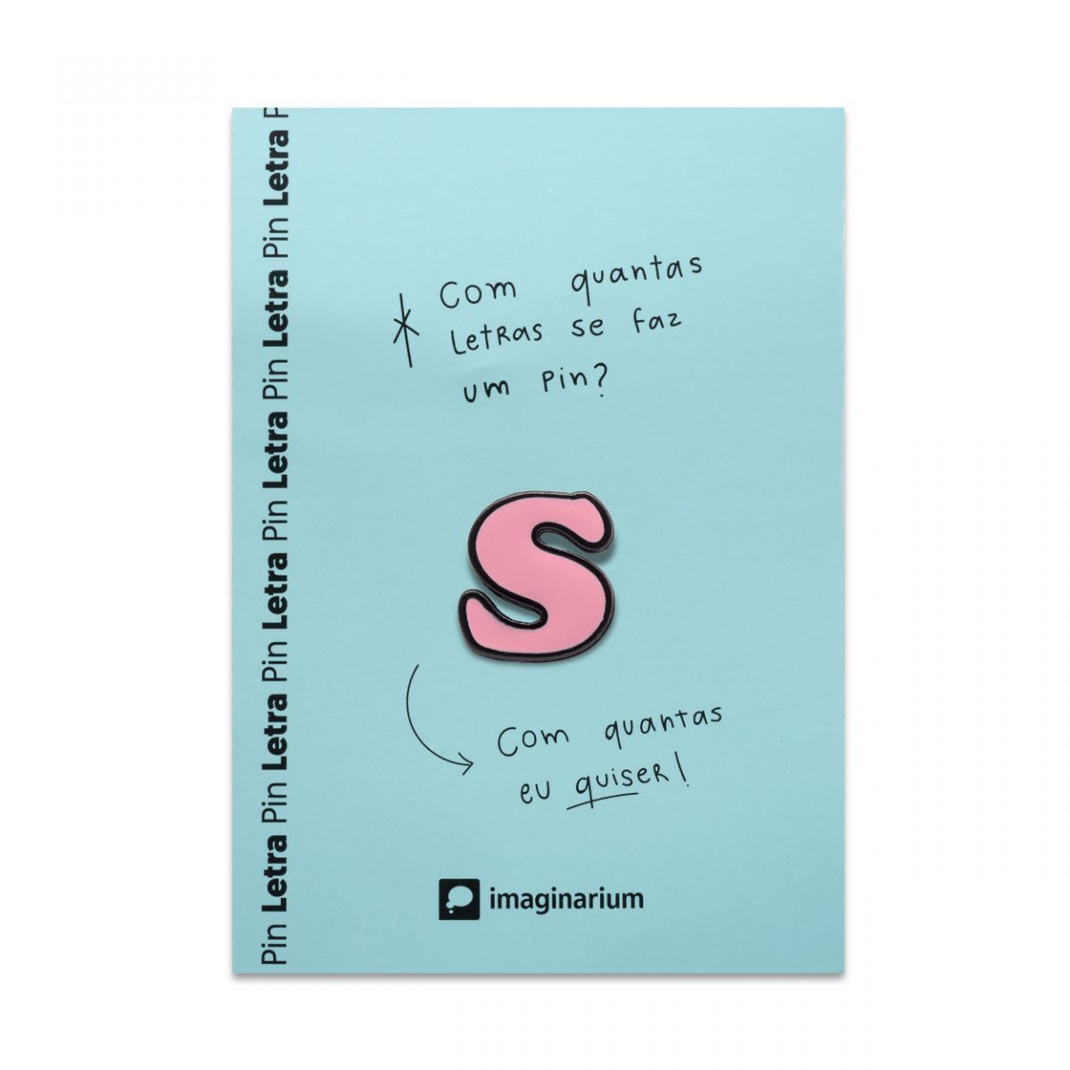 Encontraproduto.com.br - Pin Letra S