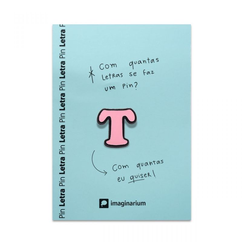 Pin Letra T