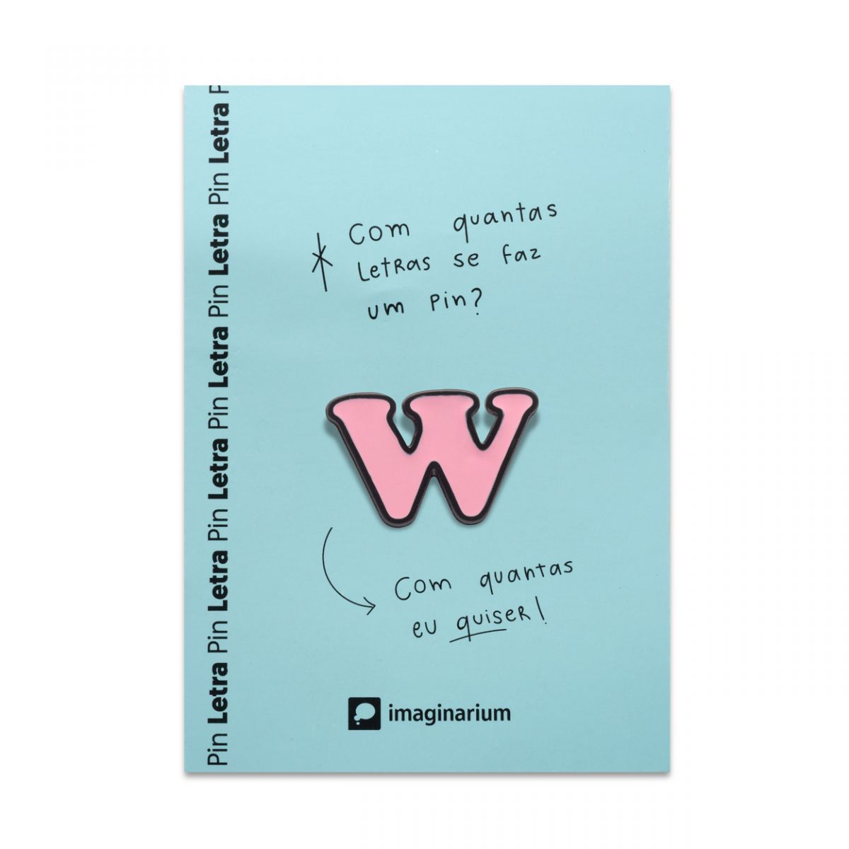 Encontraproduto.com.br - Pin Letra W