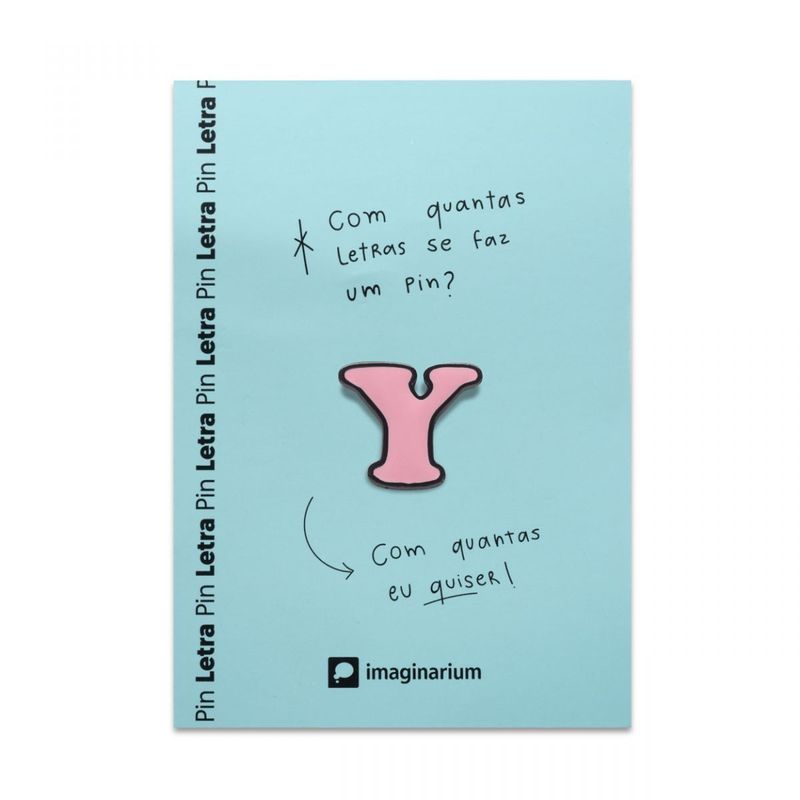 Pin Letra Y